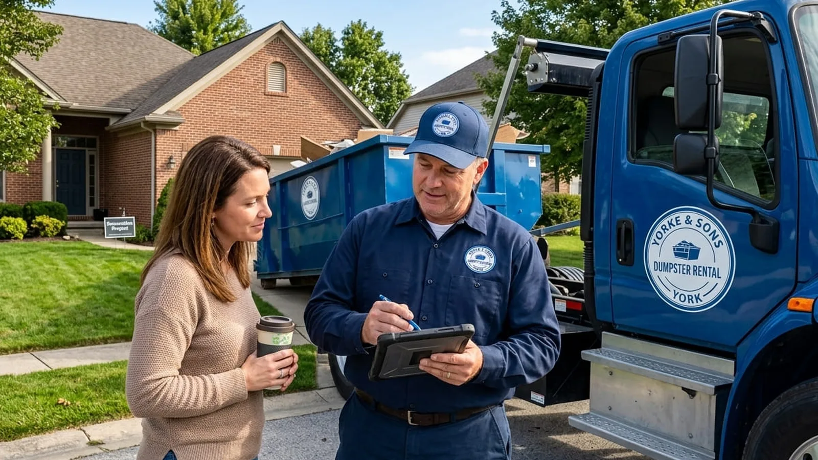 Junk Removal in York, PA — Yorke & Sons Dumpster Rental York Junk Removal in York, PA — Yorke & Sons Dumpster Rental York
