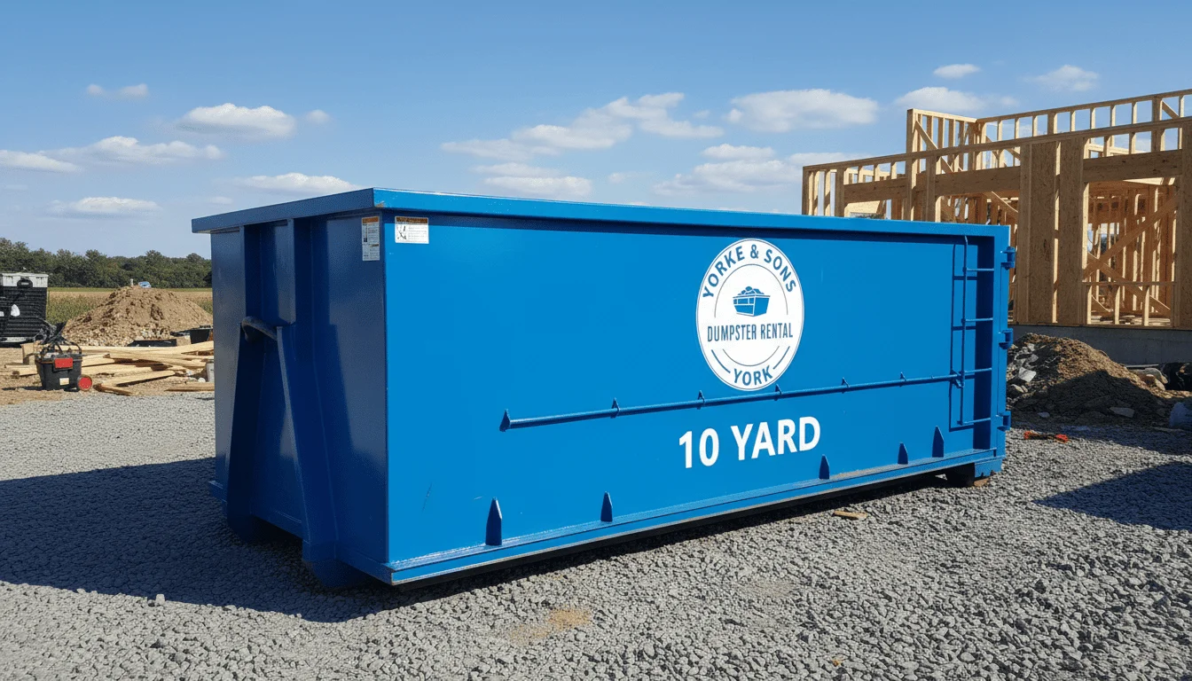 10-Yard Dumpster Rental York-img