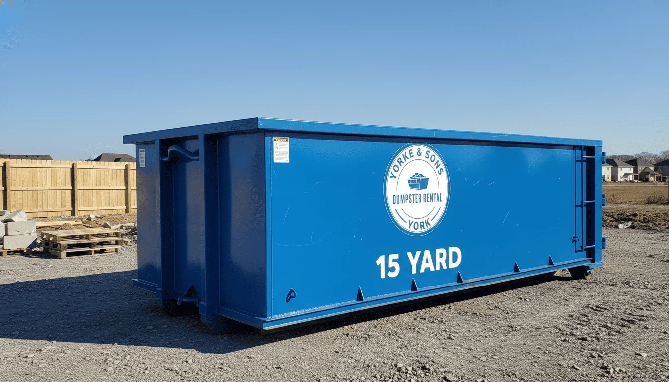 15-Yard Dumpster Rental York-img