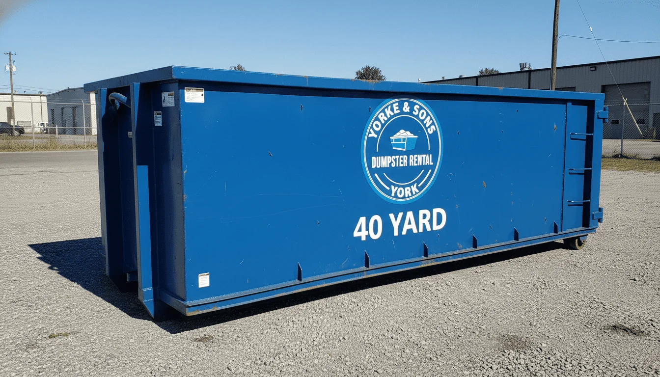 40-Yard Dumpster Rental York-img