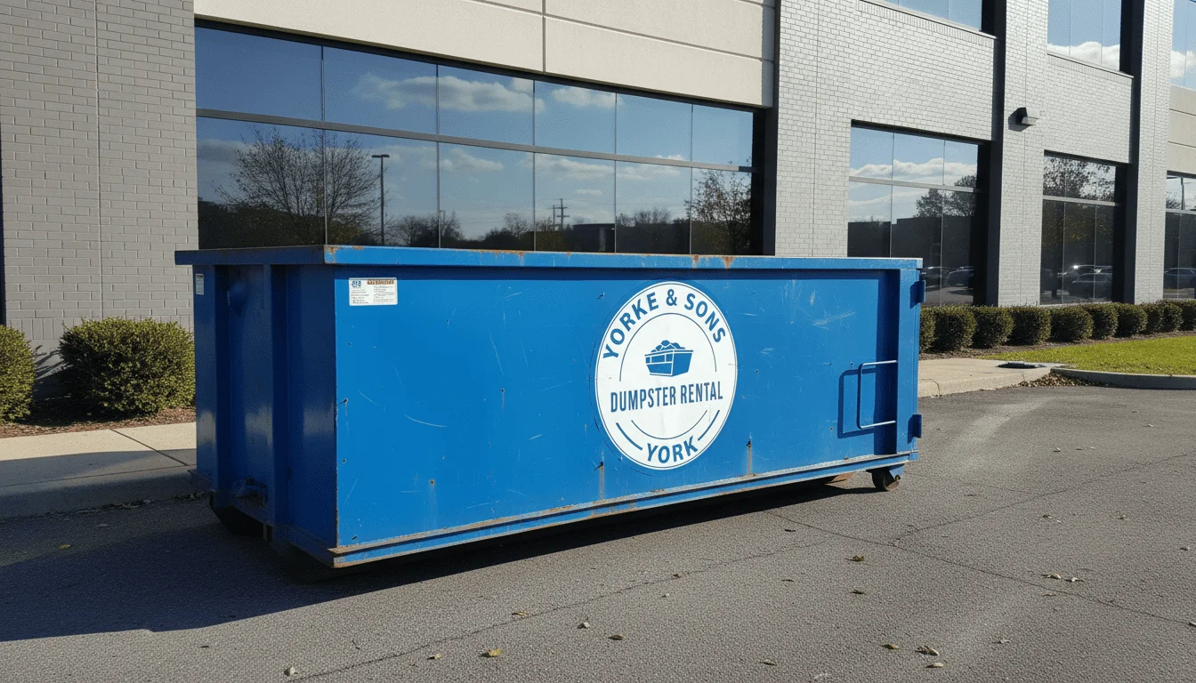 Commercial Dumpster Rental York PA-img
