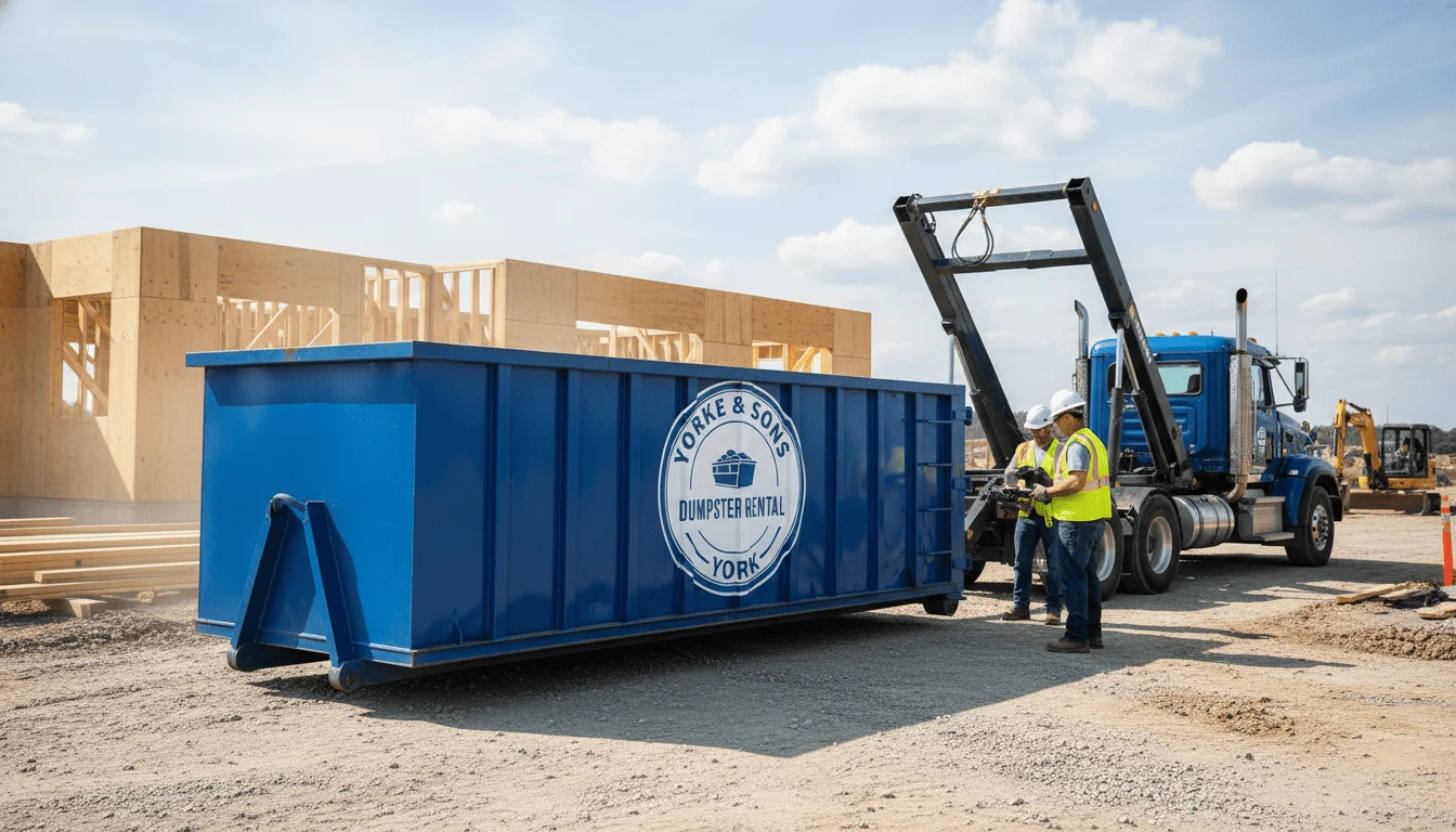 Construction Dumpster Rental York PA-img