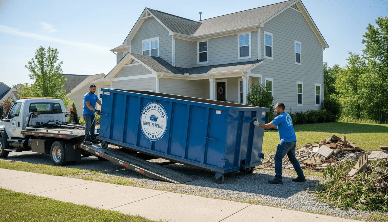 Residential Dumpster Rental York PA-img